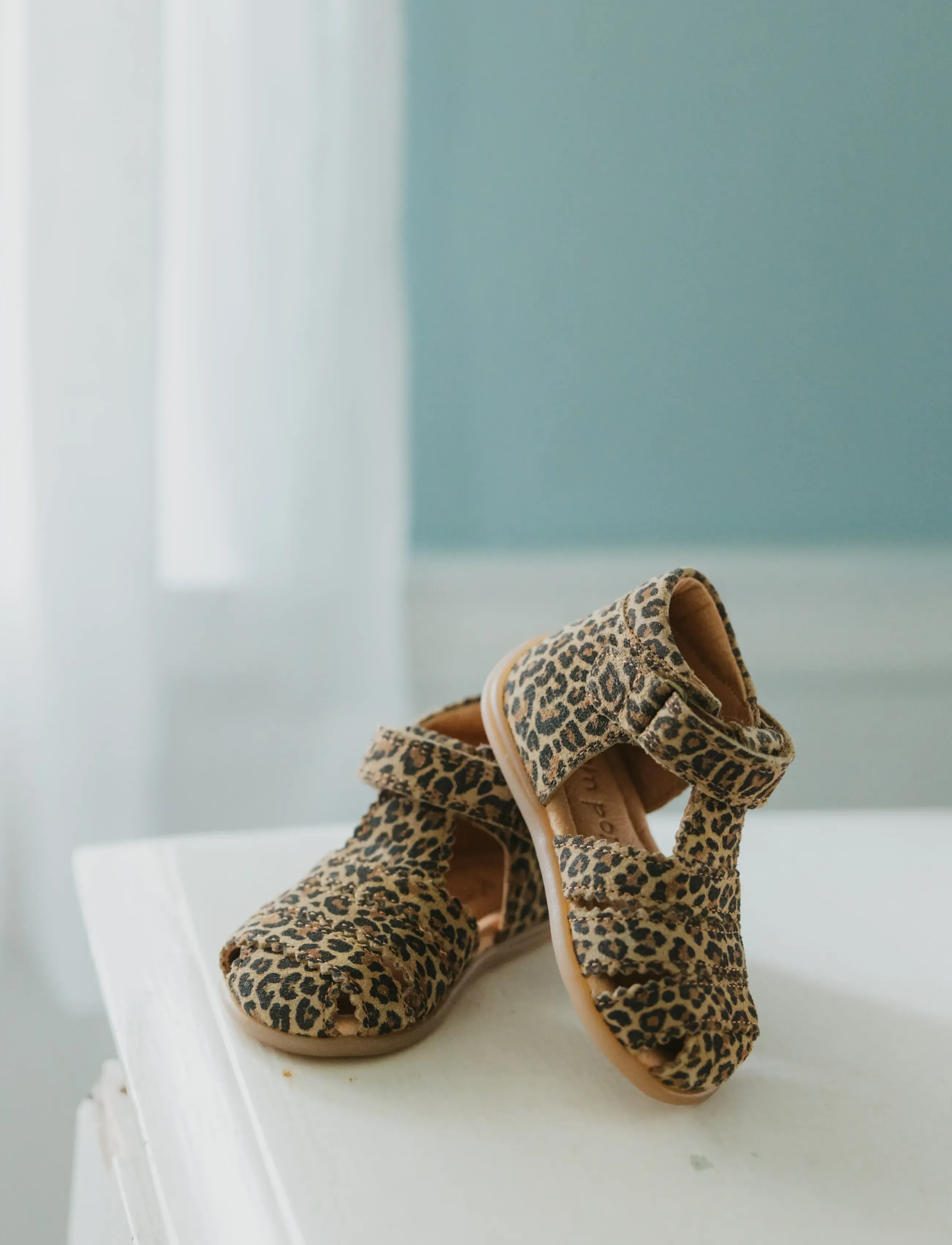 Pom Pom Pmpi Starter Scallop Sandal, Børn, Børnesandal Med Lukket Tå, Multi/mønstret, Str: 25