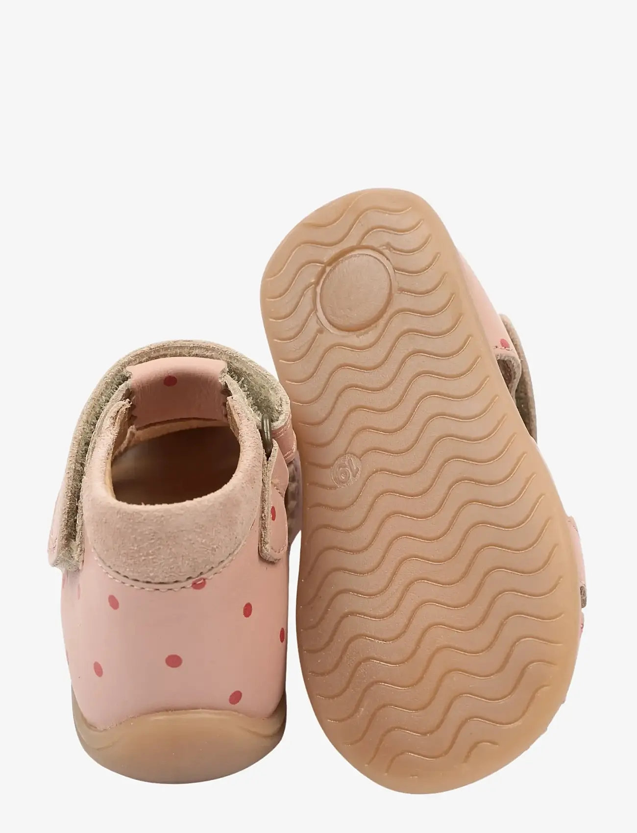 Pom Pom - PMPi Starter Scallop Sandal - begyndersko - misty rose dot aop - 2