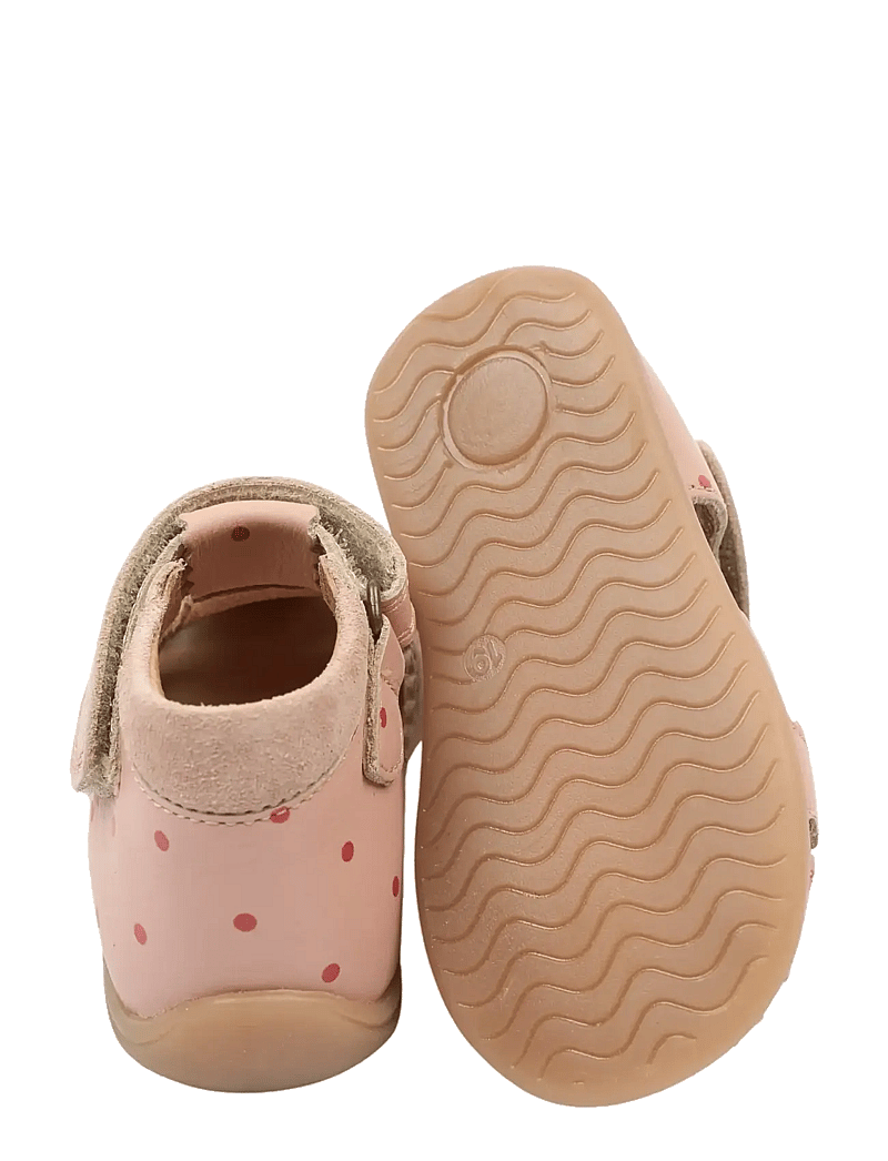 Pom Pom - PMPi Starter Scallop Sandal - begyndersko - misty rose dot aop - 2
