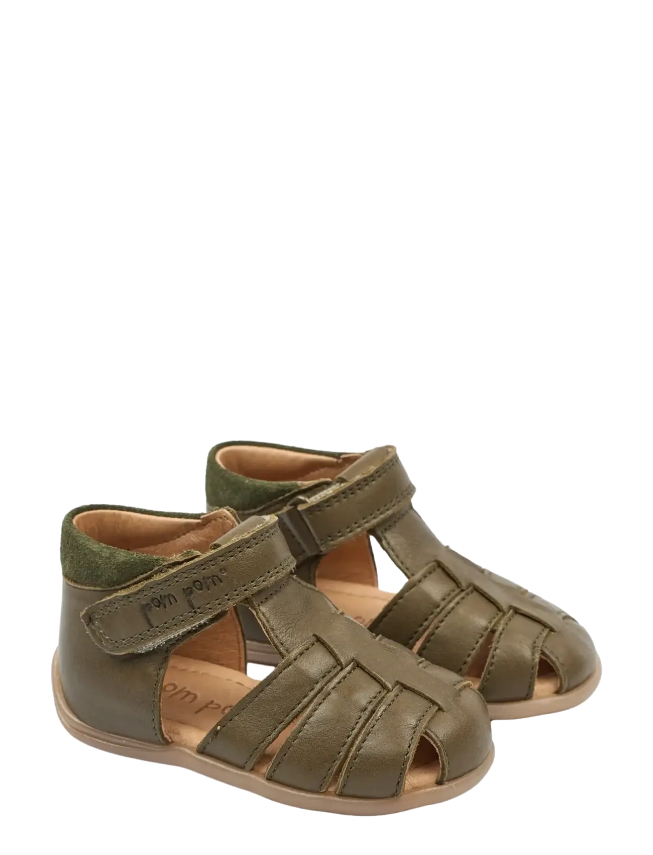 Pom Pom Pmpace Starter Sandal, Børn, Børne Lukkede Sandaler, Kakigrøn, Str: 24
