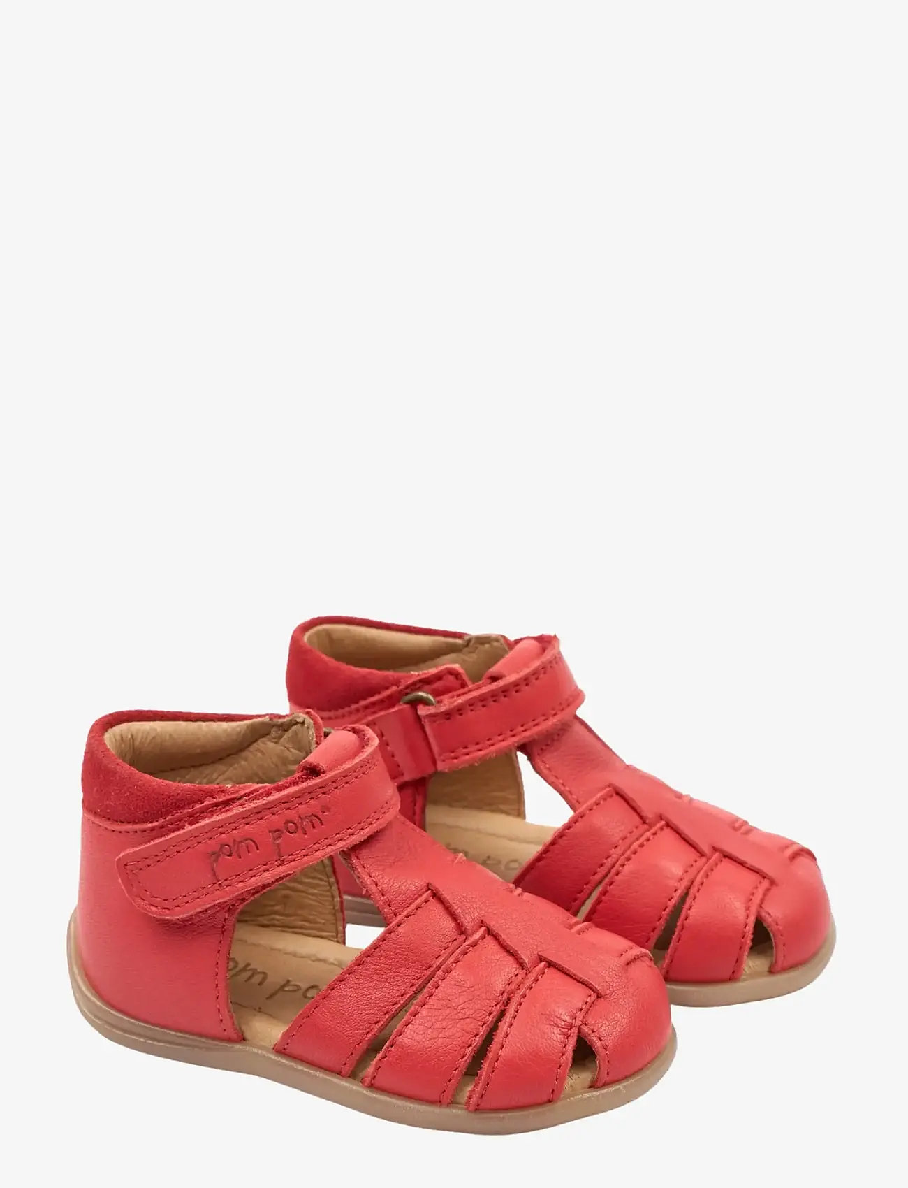 Pom Pom - PMPace Starter Sandal - lastele, kes veel ei käi - poppy red - 0