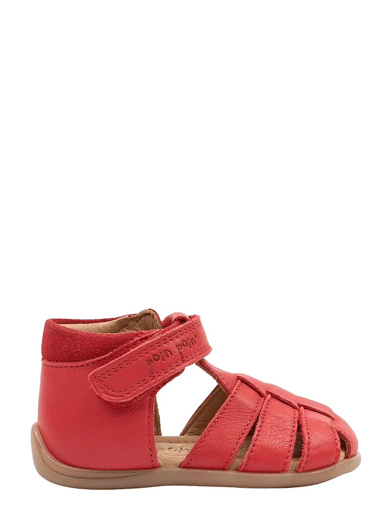 Pom Pom - PMPace Starter Sandal - lastele, kes veel ei käi - poppy red - 1