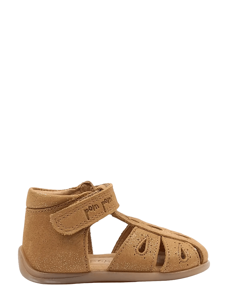Pom Pom - PMPoppy Starter Drop Sandal - begyndersko - camel glitter - 2