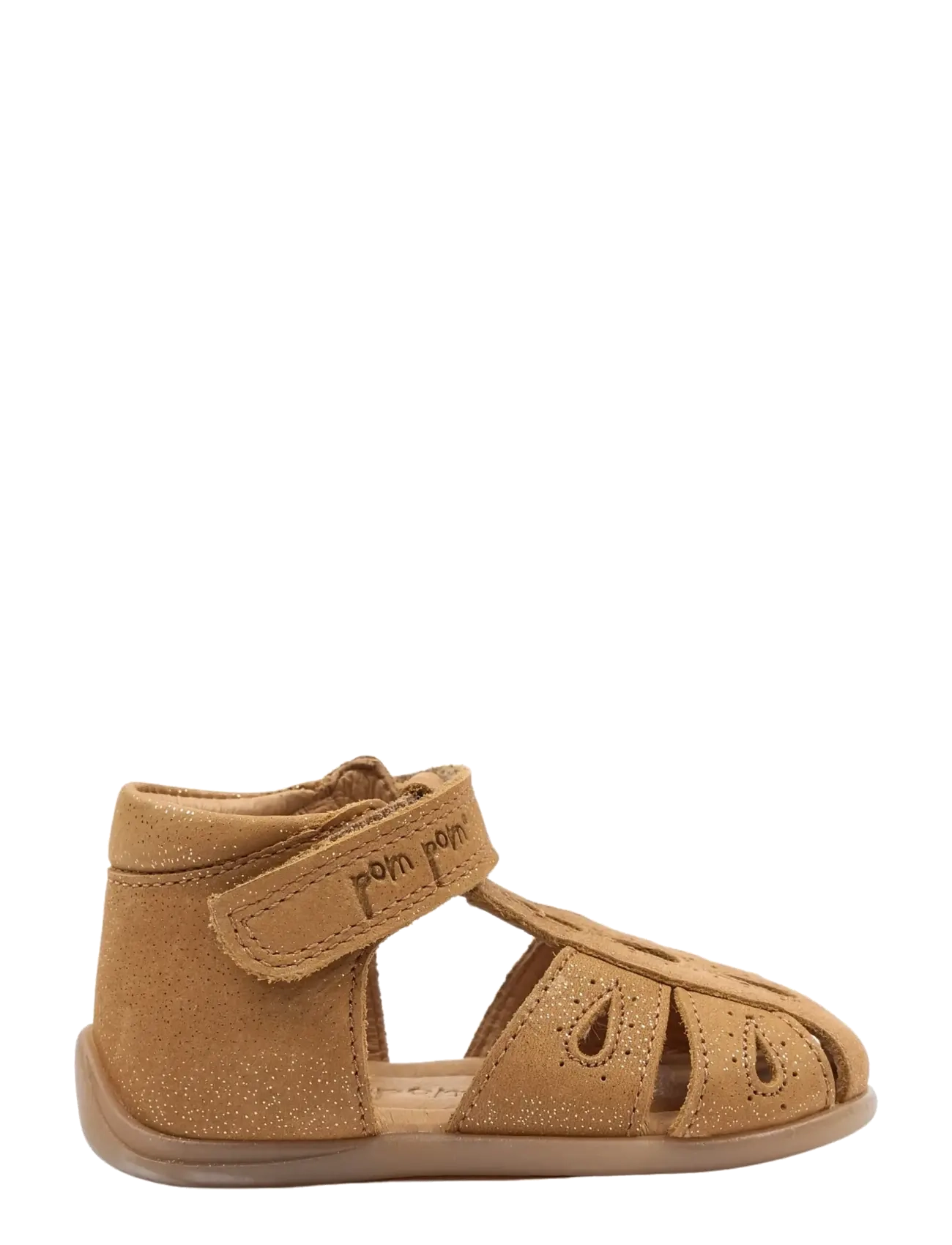 Pom Pom - PMPoppy Starter Drop Sandal - lastele, kes veel ei käi - camel glitter - 2