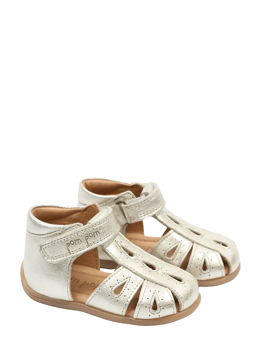 Pom Pom - PMPoppy Starter Drop Sandal - lauflernschuhe - pearl - 1