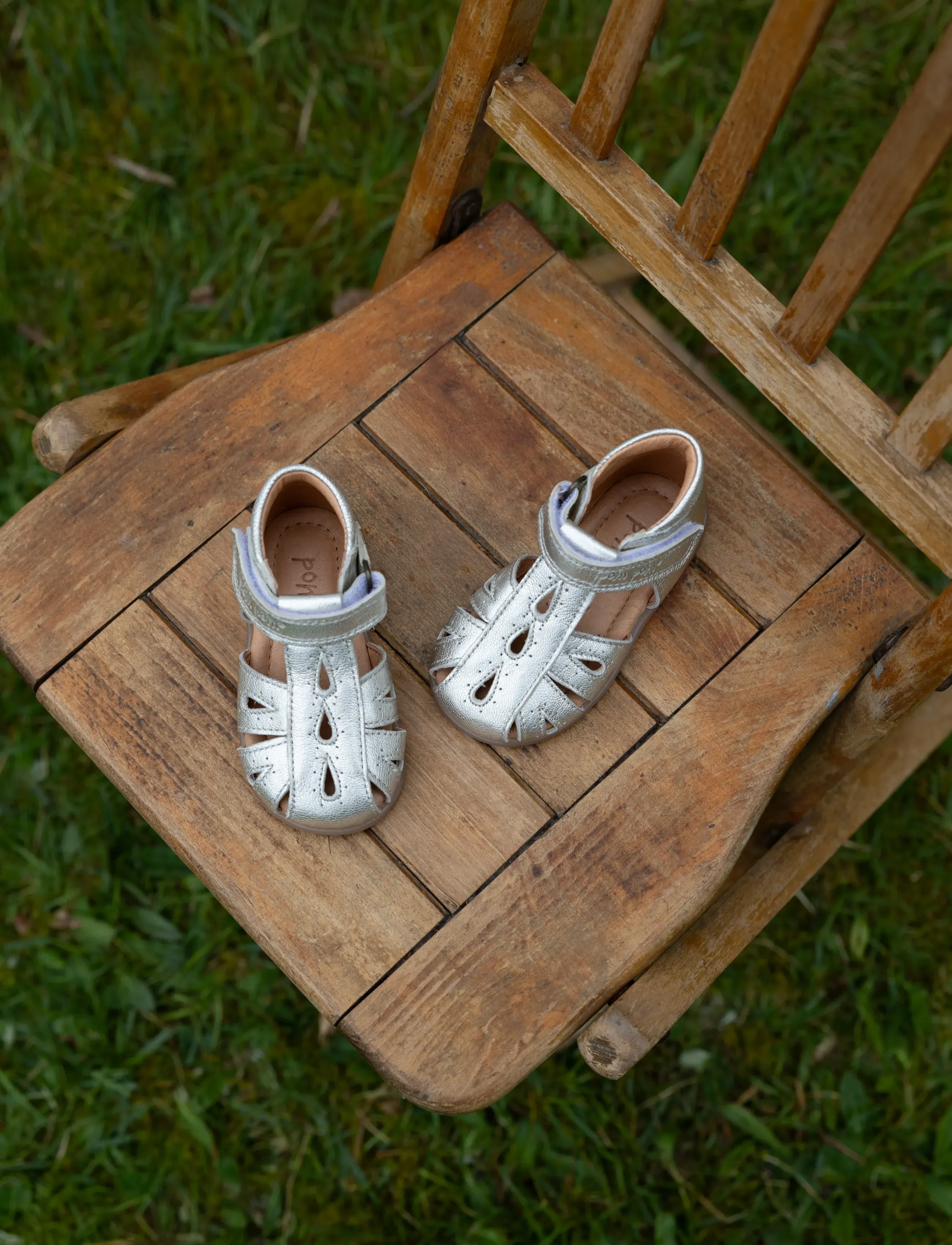 Pom Pom - PMPoppy Starter Drop Sandal - lauflernschuhe - pearl - 3