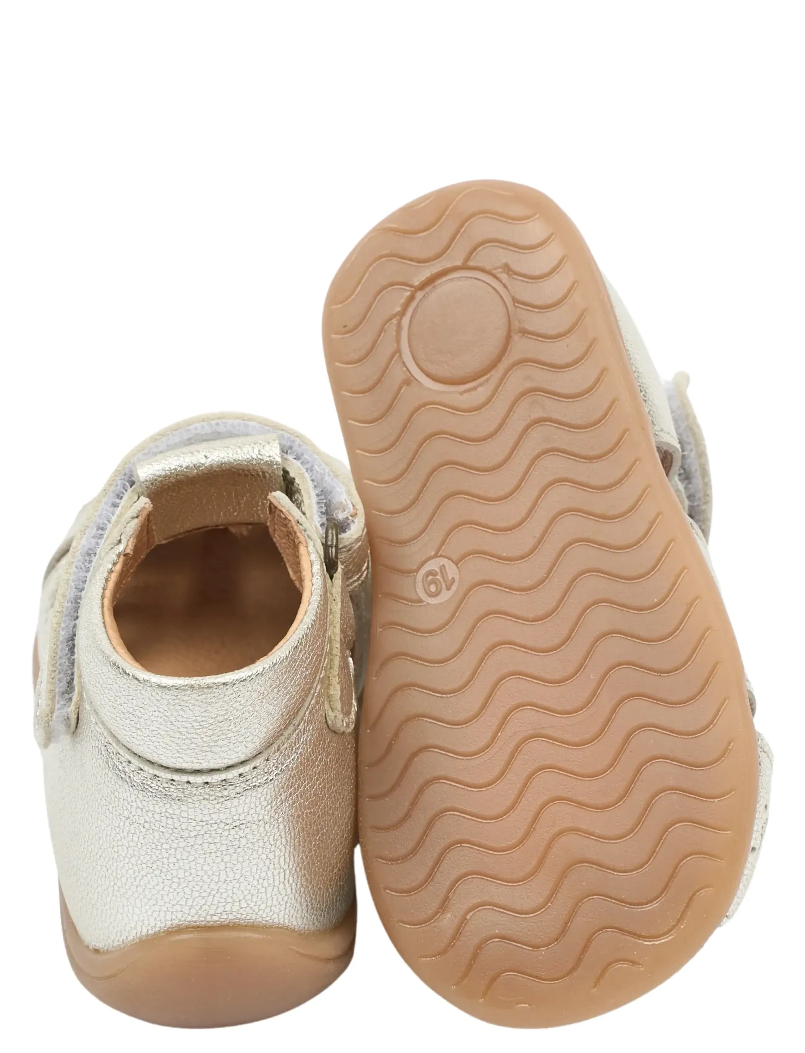 Pom Pom - PMPoppy Starter Drop Sandal - lauflernschuhe - pearl - 4