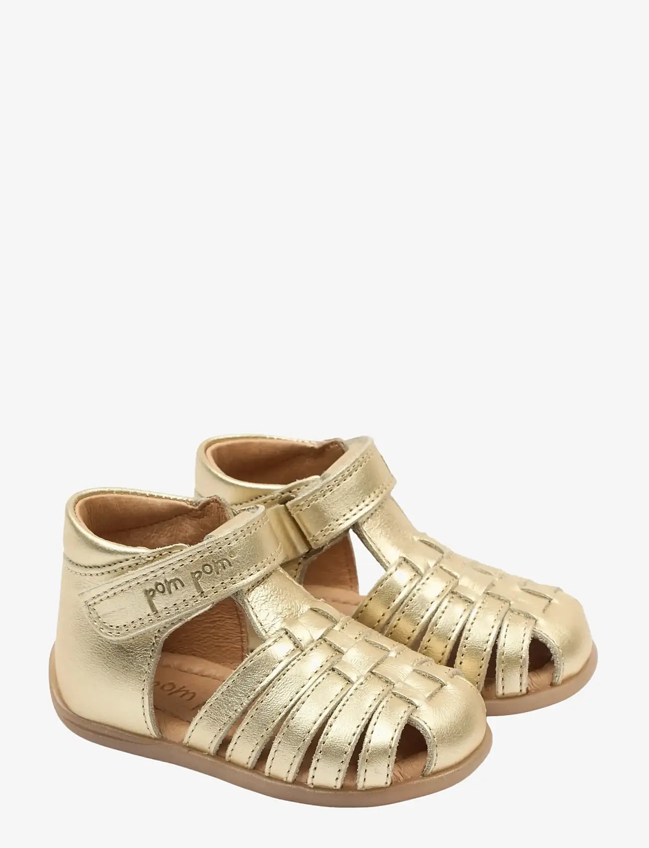 Pom Pom - PMPop Starter Sandal - begyndersko - pale gold - 0