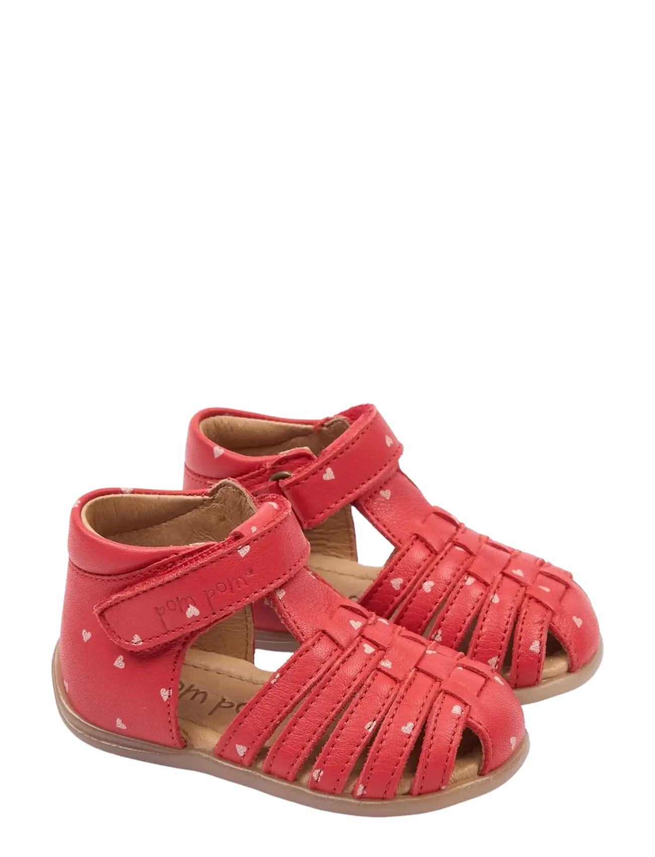POM POM Pmpop Lauflernschuh Rot - 21 - Kinder