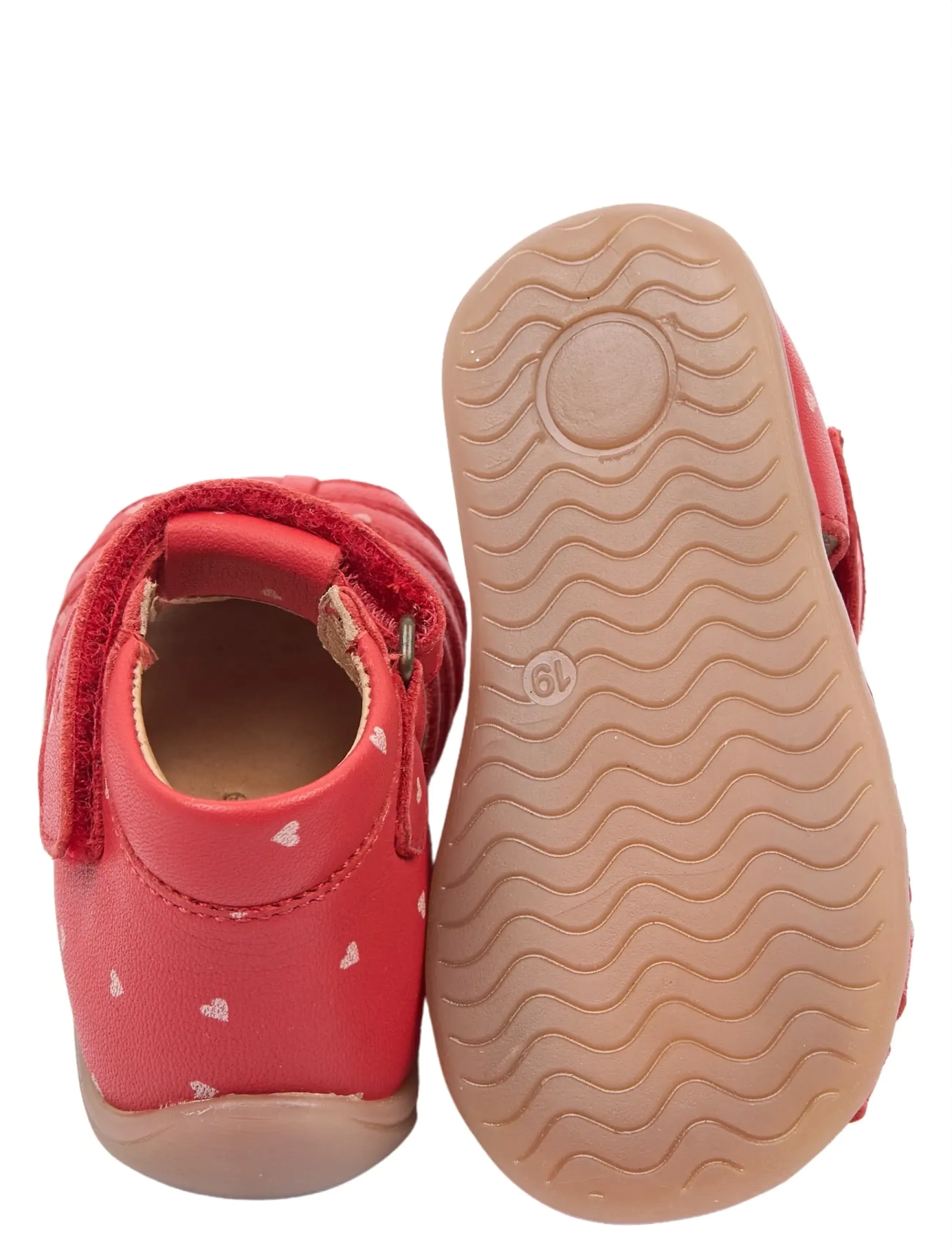 Pom Pom - PMPop Starter Sandal - pre-walkers - poppy red aop - 3