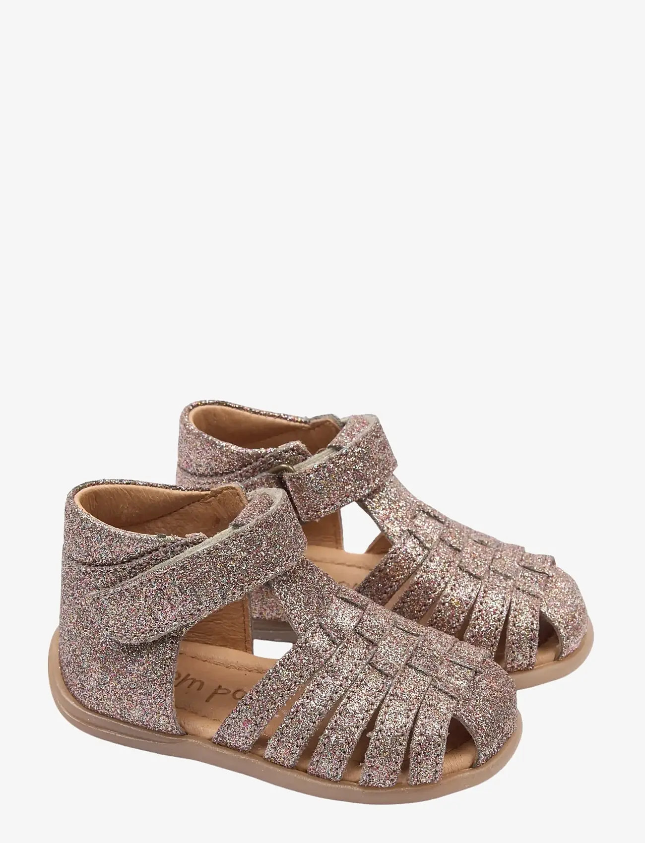 Pom Pom - PMPop Starter Sandal - lastele, kes veel ei käi - rose glitter - 1