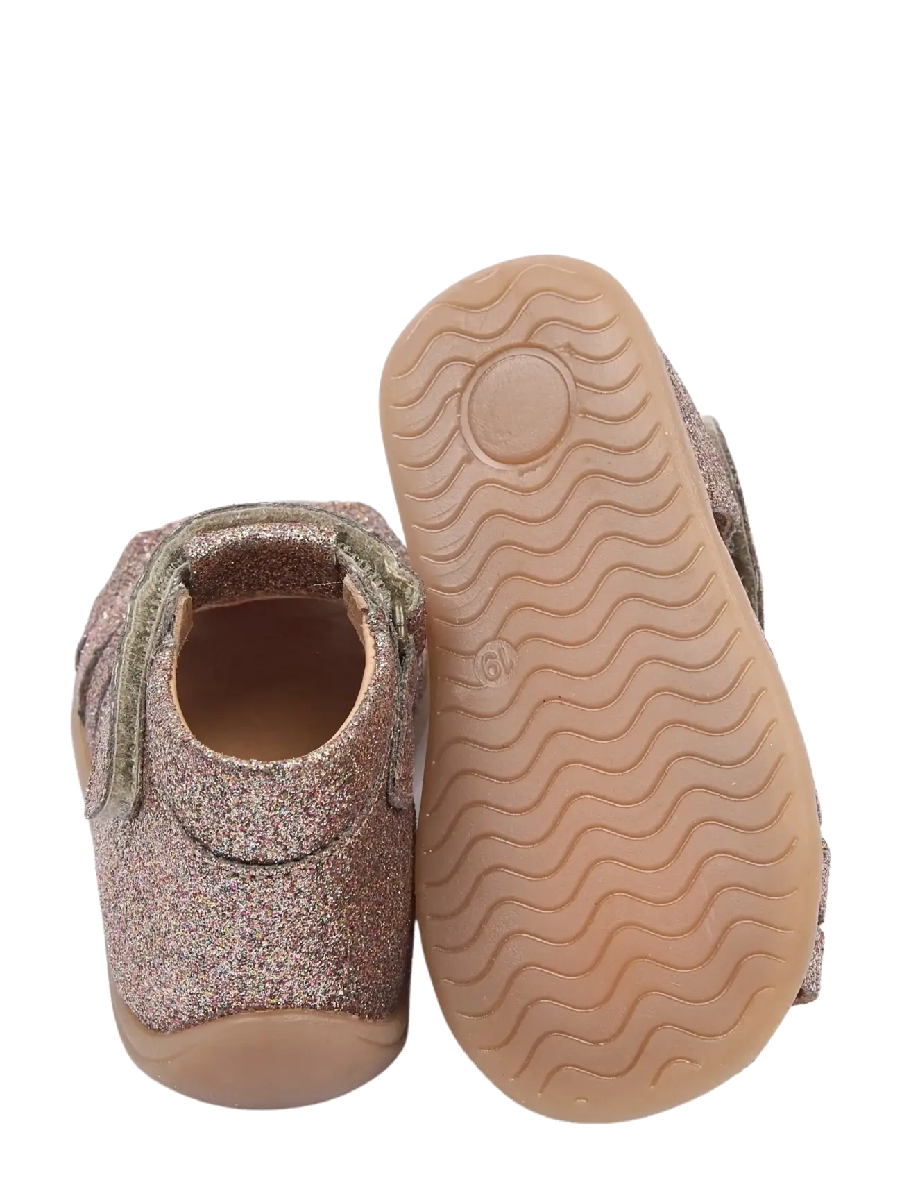 Pom Pom - PMPop Starter Sandal - pre-walkers - rose glitter - 3