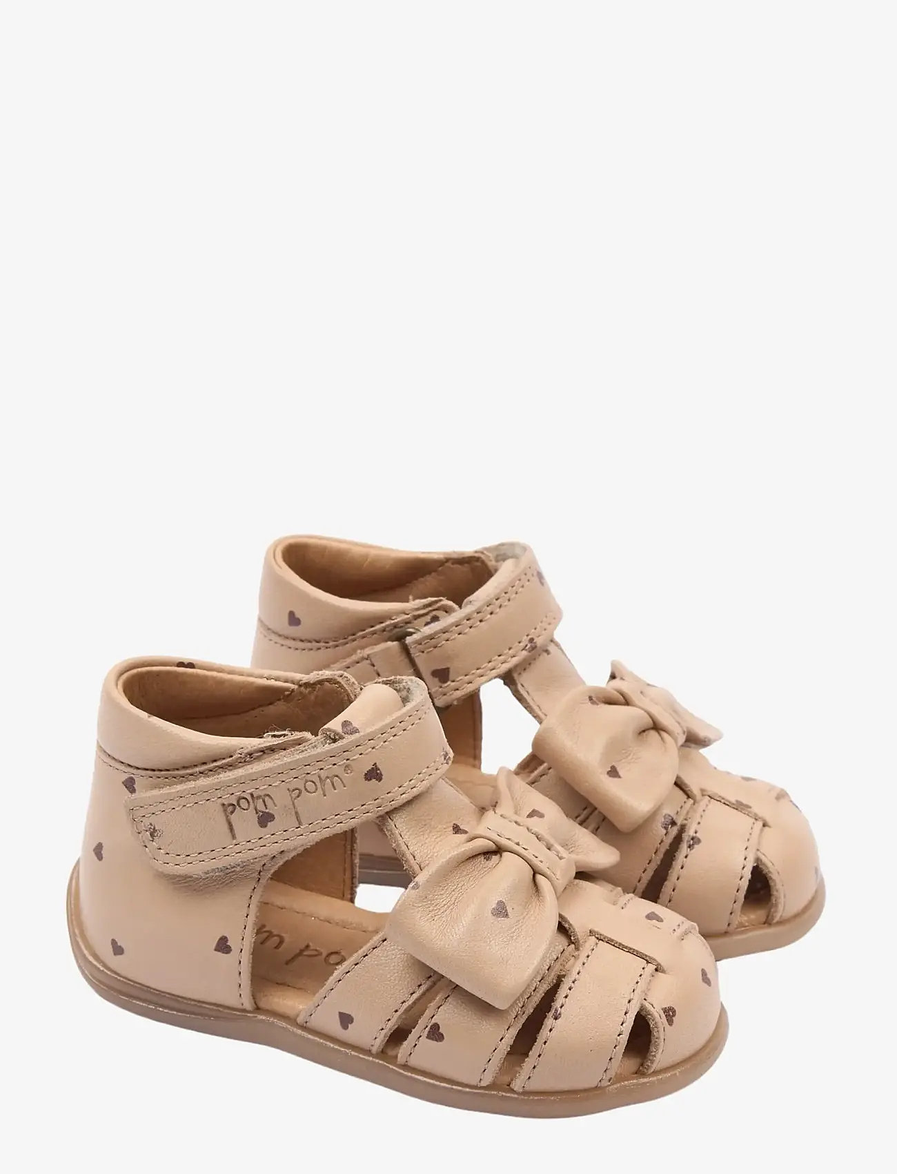 Pom Pom - PMPearl Starter Bow Sandal - lastele, kes veel ei käi - cloud cream - 0
