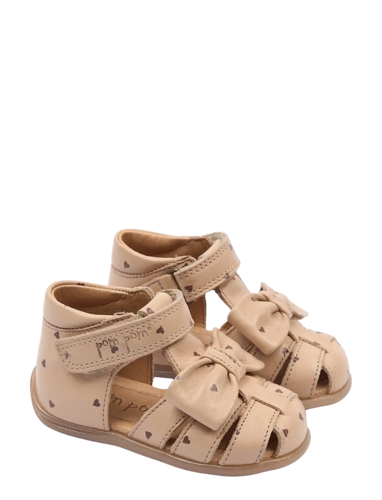 Pom Pom PMPearl Starter Bow Sandal - Shoes - CLOUD CREAM / pink/rose