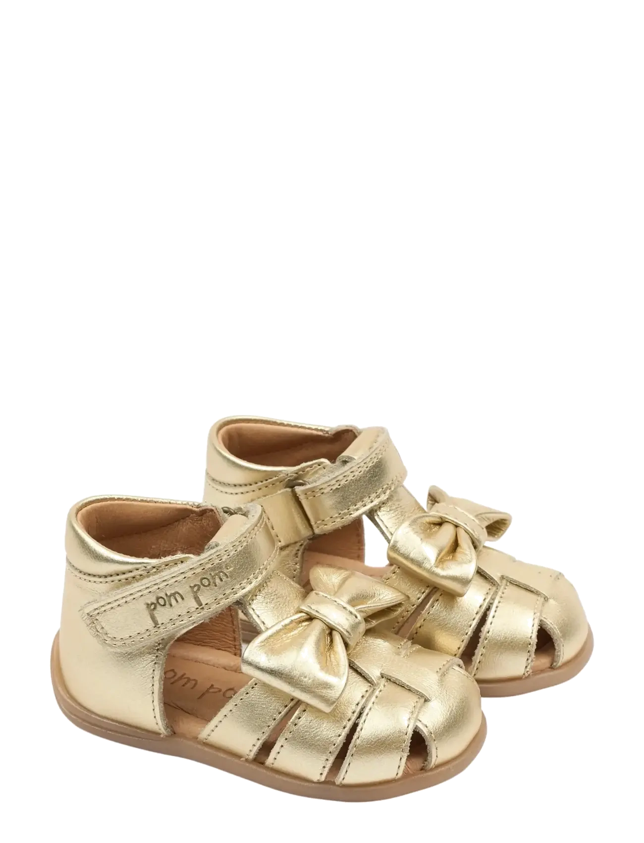 POM POM Pmpearl Starter Bow Sandale Gold - 25 - Kinder