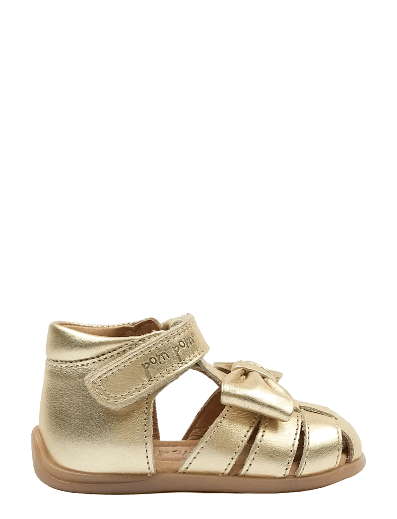 Pom Pom - PMPearl Starter Bow Sandal - begyndersko - pale gold - 2