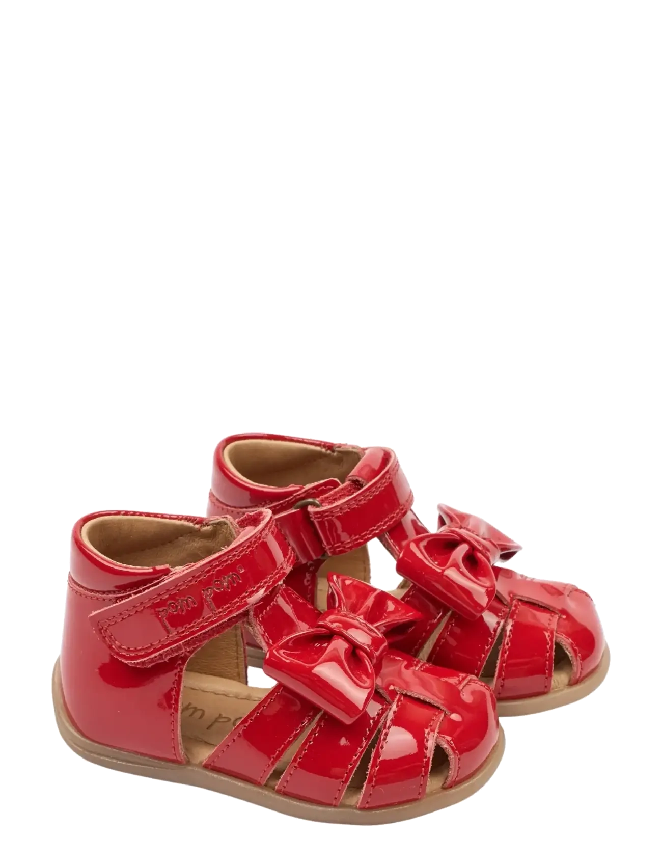 POM POM Pmpearl Starter Bow Sandale Rot - 20 - Kinder