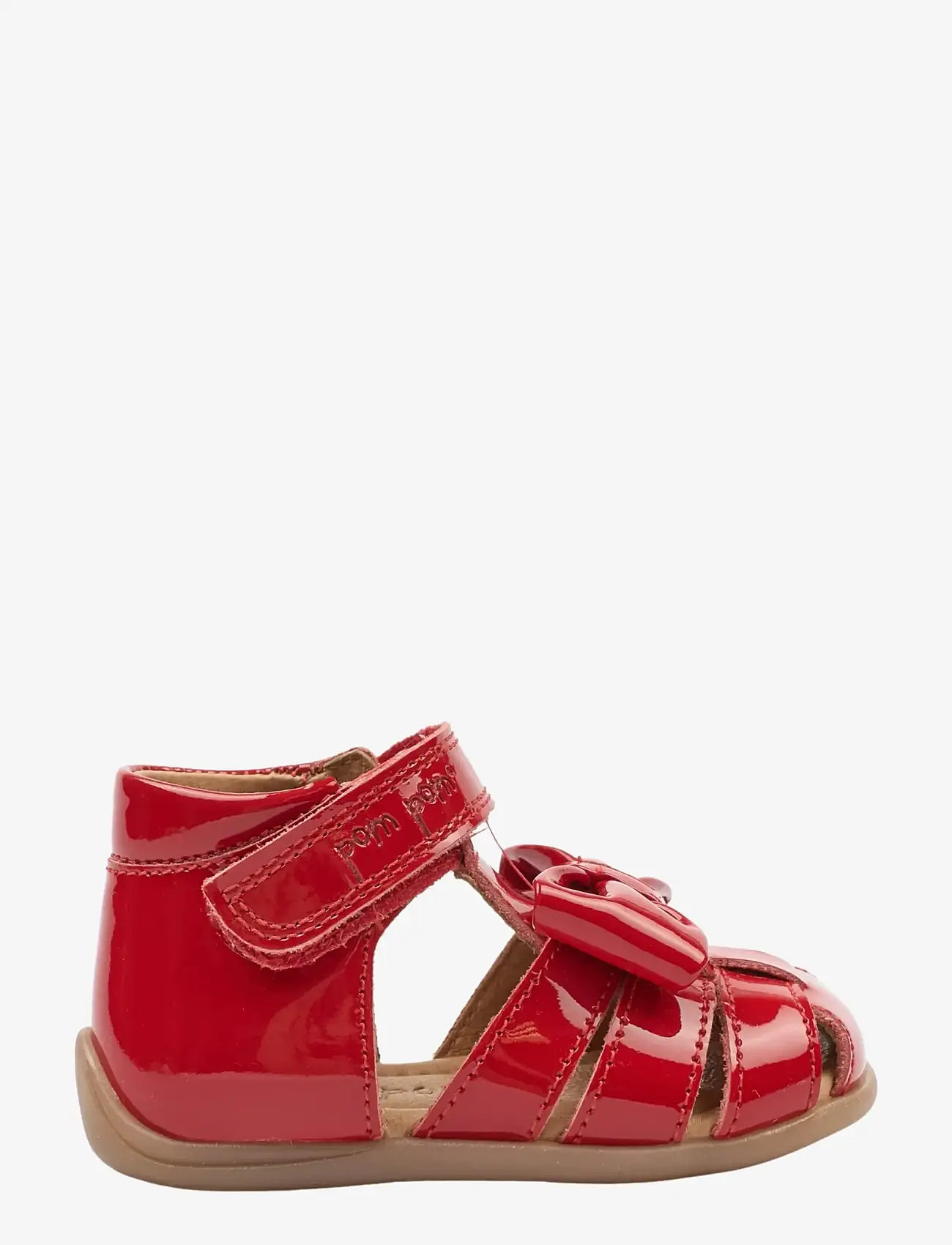 Pom Pom - PMPearl Starter Bow Sandal - begyndersko - poppy red - 2
