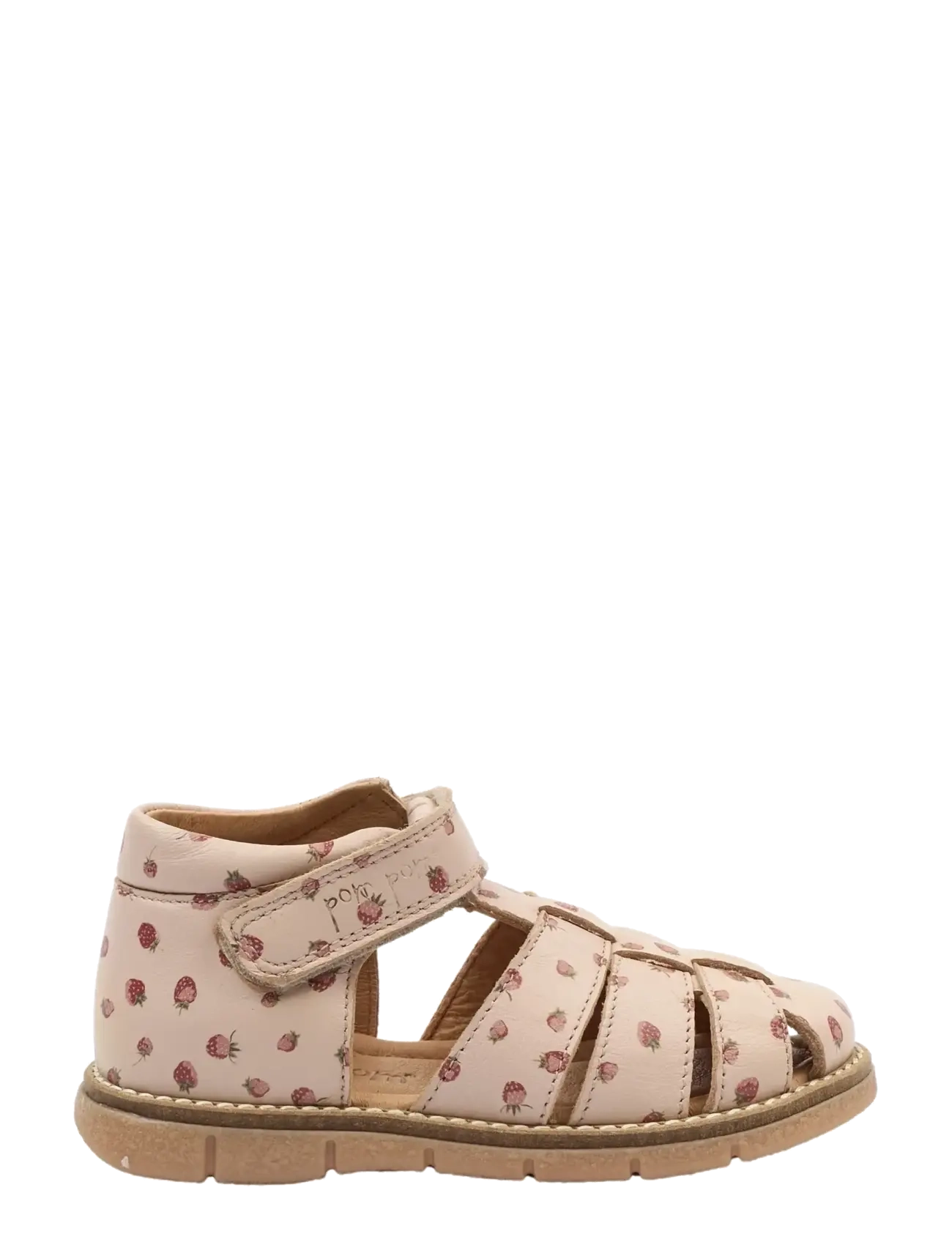 Pom Pom - PMPeak Velcro Sandal - sandaler - dusty rose strawberry aop - 2