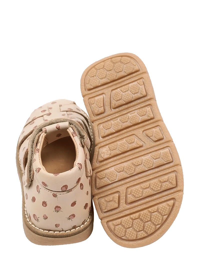 Pom Pom - PMPeak Velcro Sandal - sandaler - dusty rose strawberry aop - 3