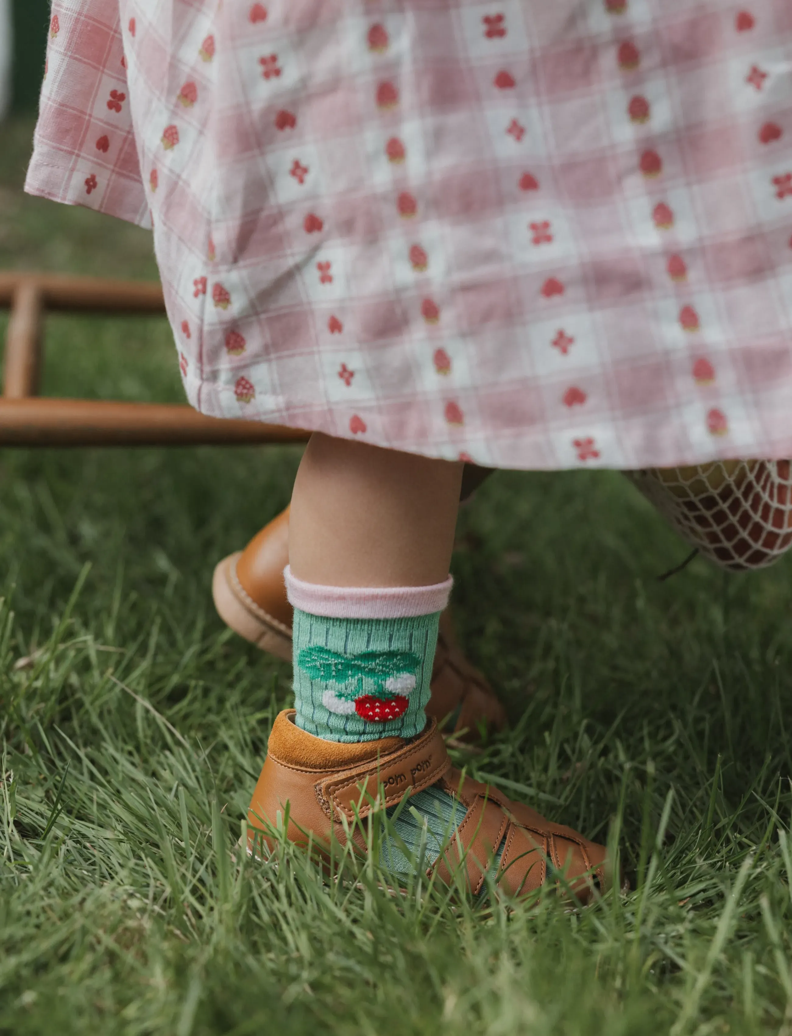 Pom Pom Pmpeak Velcro Sandal, 30, Brown, Sommersko > Sandaler, Børn