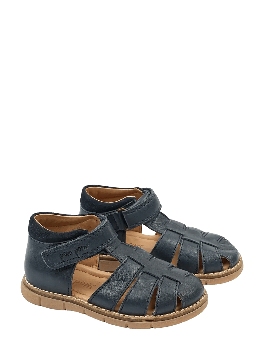 Pom Pom - PMPeak Velcro Sandal - sandalen - navy blazer - 0
