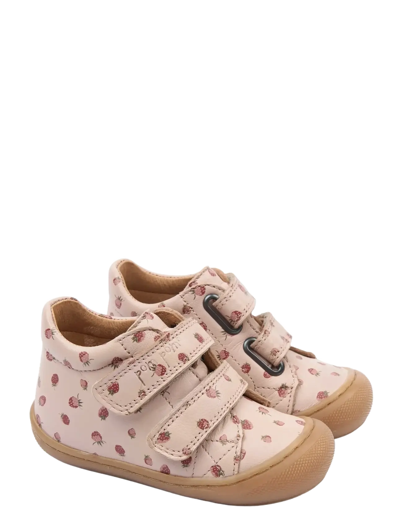 Pom Pom PMPax Baby Shoe - Schuhe - DUSTY ROSE STRAWBERRY AOP / pink/rose