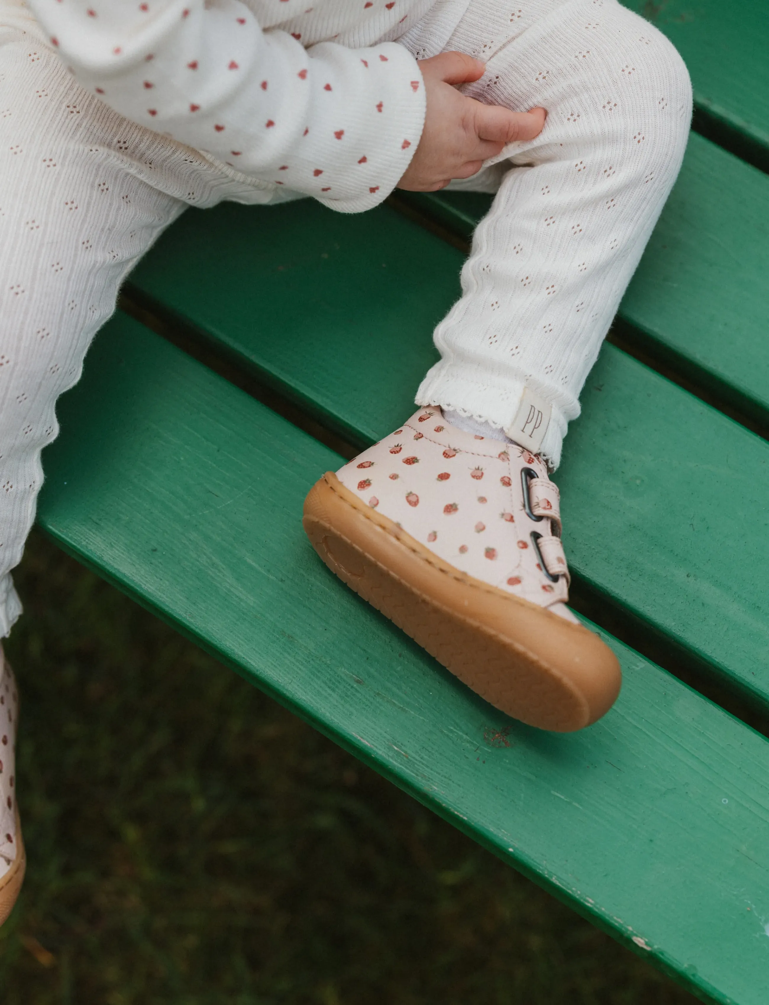 Pom Pom Pmpax Baby Shoe, 25, Pink, Sko > Pre-Walkers - Begyndersko (Størrelse 18-19-20-25-26), Børn