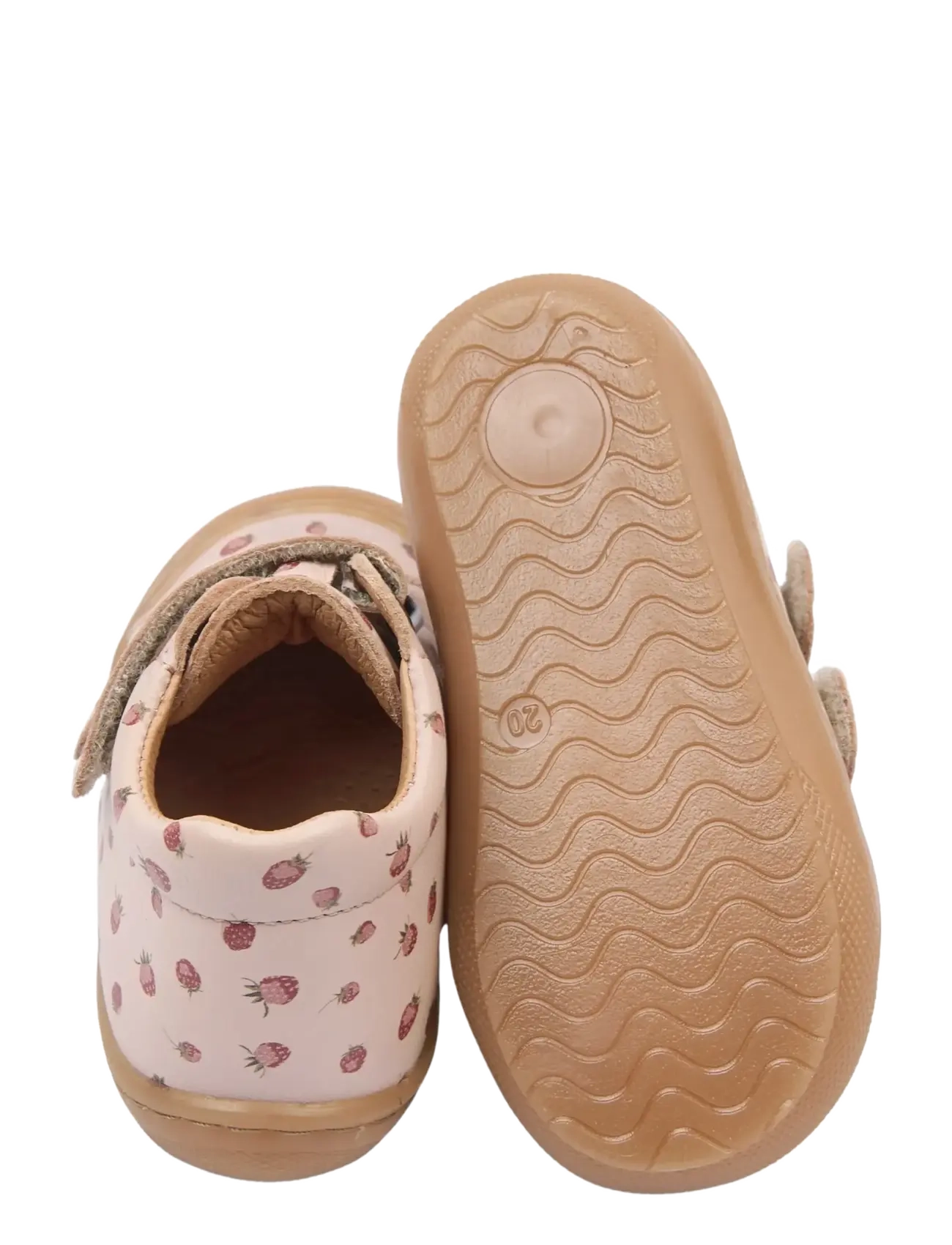 Pom Pom - PMPax Baby Shoe - lastele, kes veel ei käi - dusty rose strawberry aop - 3