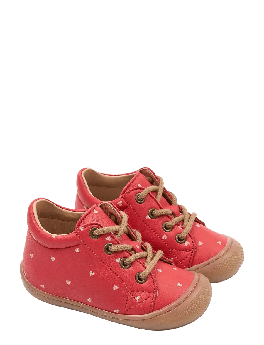 Pom Pom - PMPoe Baby Shoe - begyndersko - poppy red aop - 0