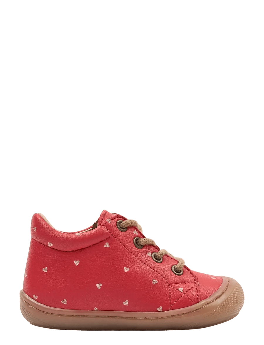 Pom Pom - PMPoe Baby Shoe - begyndersko - poppy red aop - 1