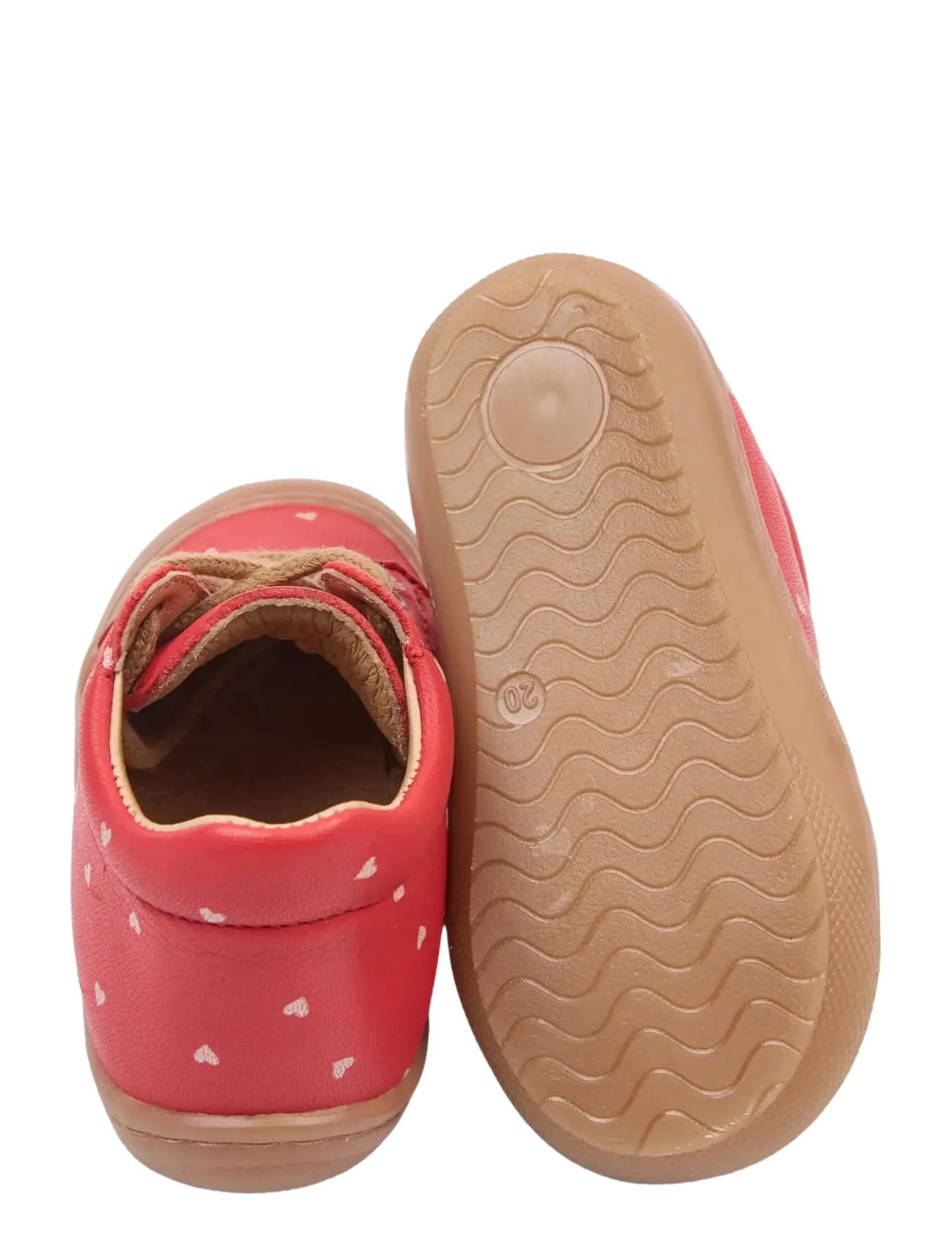 Pom Pom - PMPoe Baby Shoe - begyndersko - poppy red aop - 2