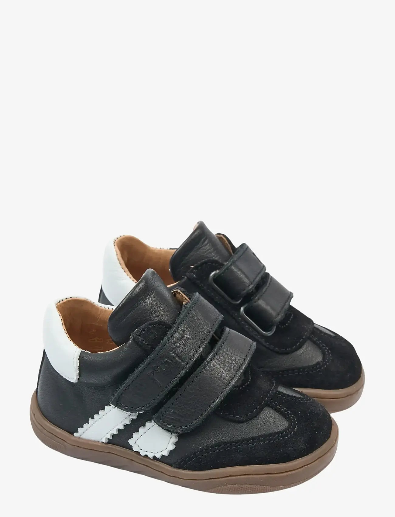 Pom Pom - PMPride Velcro Barefoot Sneaker - niedriger schnitt - black beauty - 0