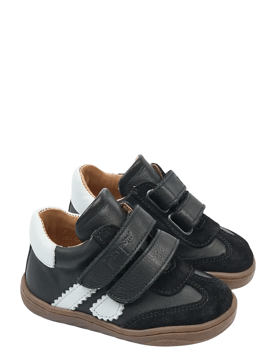 Pom Pom - PMPride Velcro Barefoot Sneaker - kõrge säärega tossud - black beauty - 0