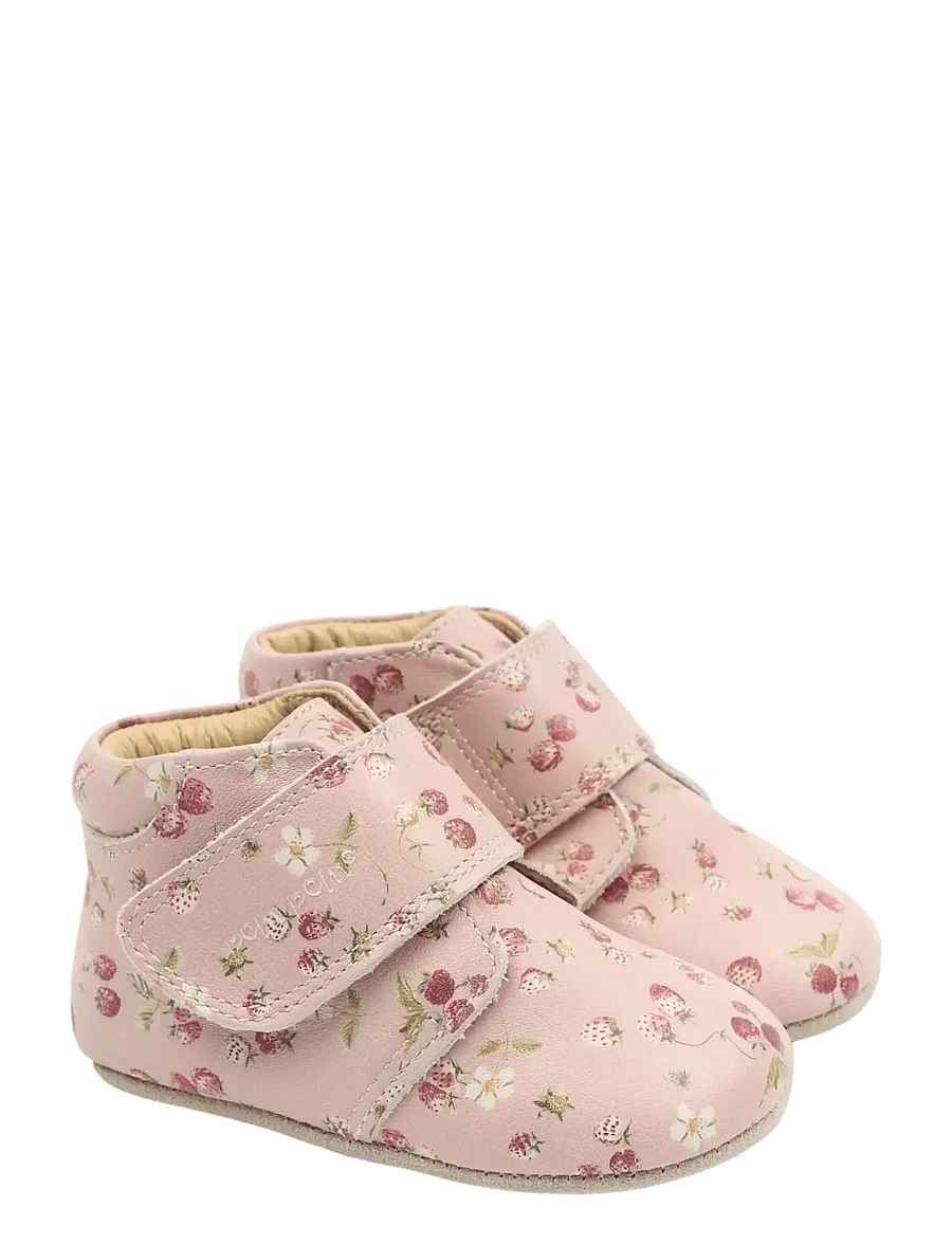 Pom Pom - PMPiti Beginner AOP - skriðskór - misty rose strawberry aop - 1