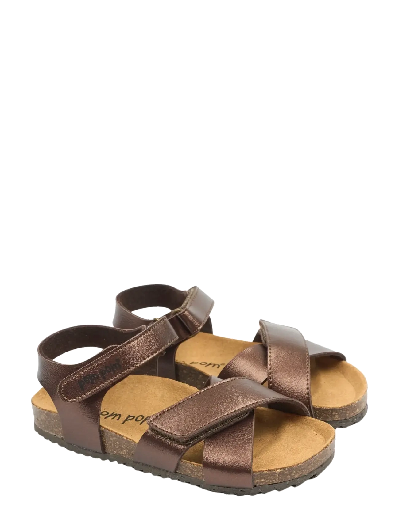 Pom Pom PMPaige Bio Sandal - Shoes - LEATHER BROWN / brown