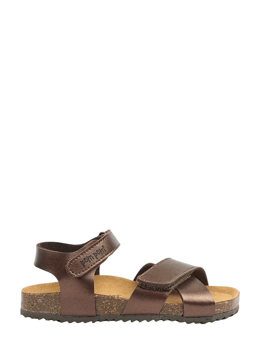 Pom Pom - PMPaige Bio Sandal - sandalen - leather brown - 1