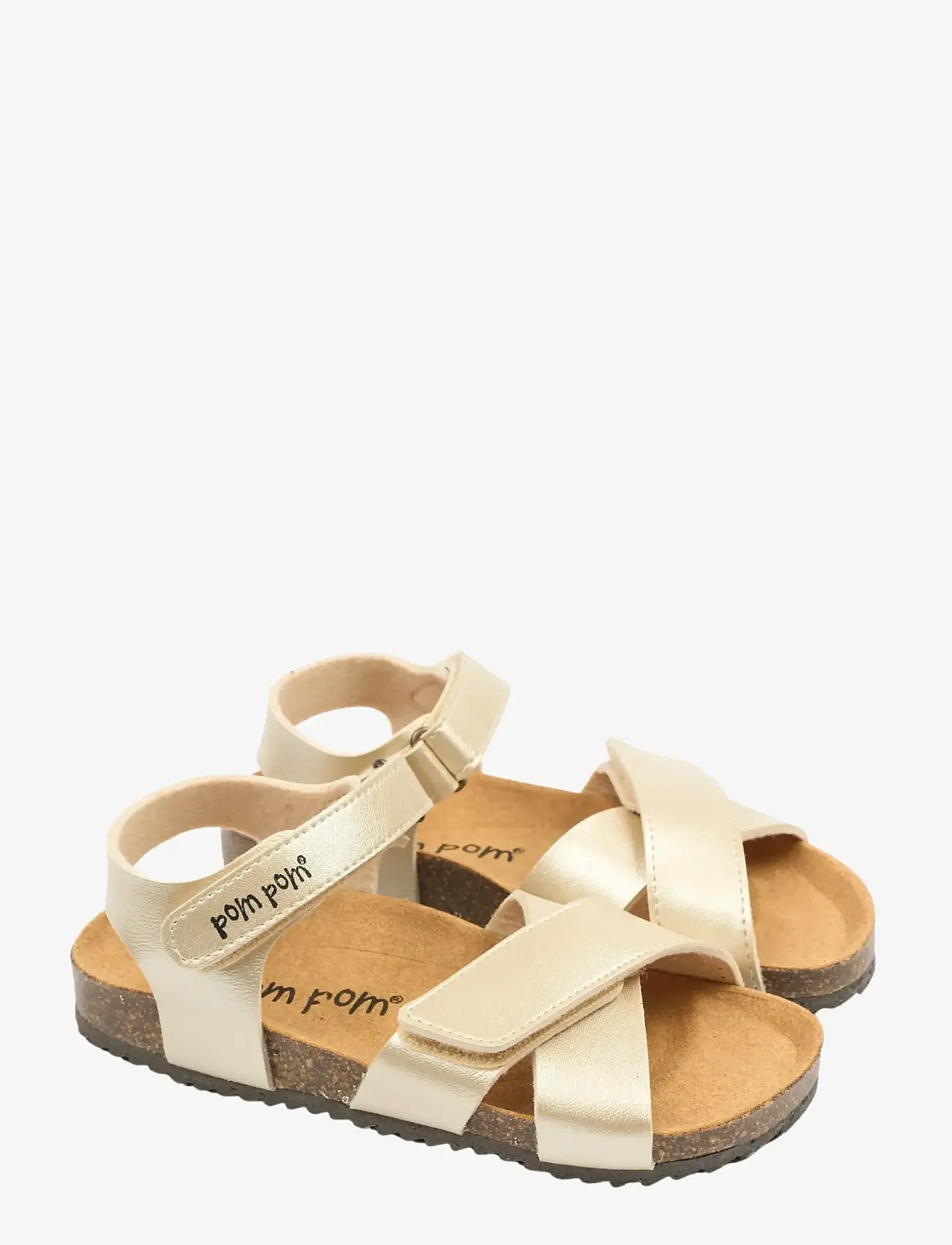 Pom Pom - PMPaige Bio Sandal - sandaler - pale gold - 0