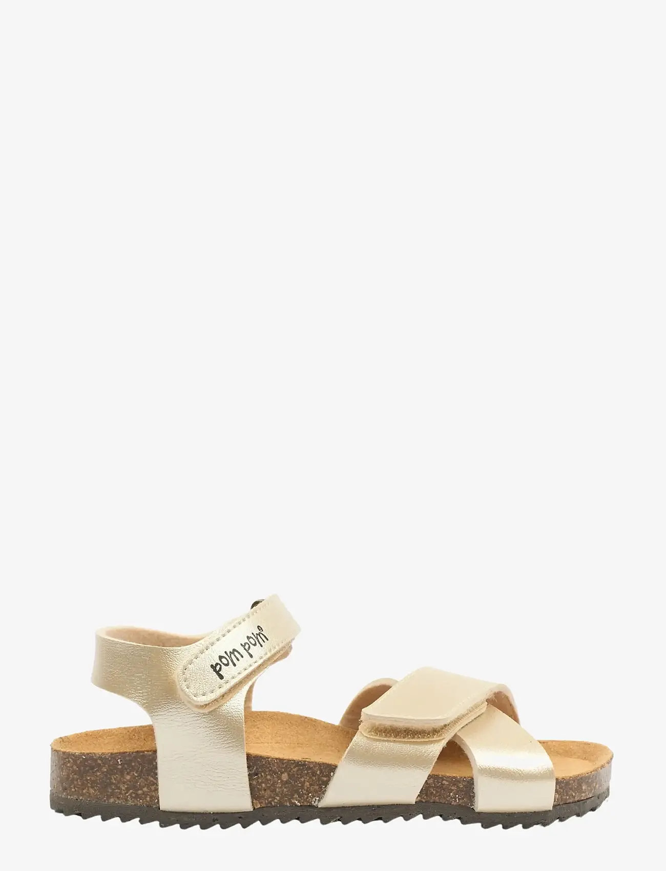 Pom Pom - PMPaige Bio Sandal - sandaler - pale gold - 1