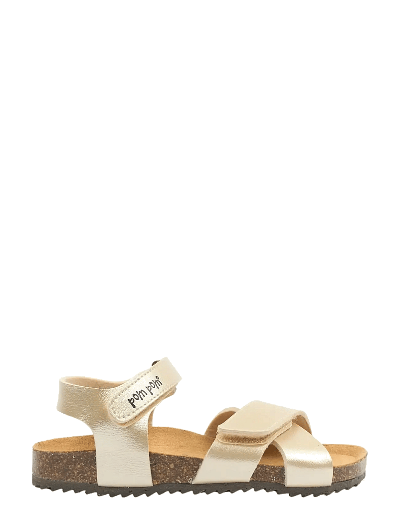 Pom Pom - PMPaige Bio Sandal - sandaler - pale gold - 1