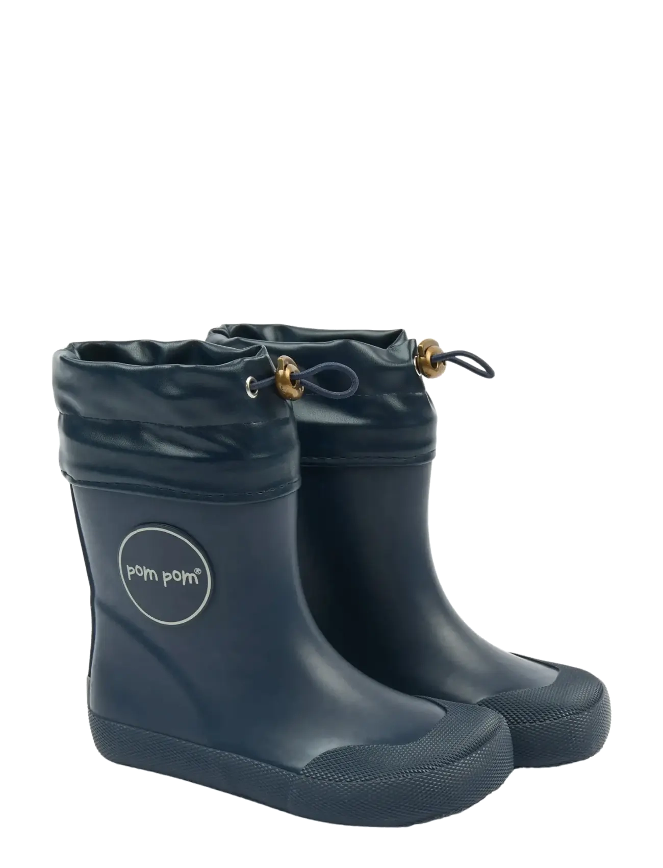 Pom Pom Pmbell Barefoot Gumboots, 29, Navy, High Rubberboots > Unlined Rubberboots, Børn