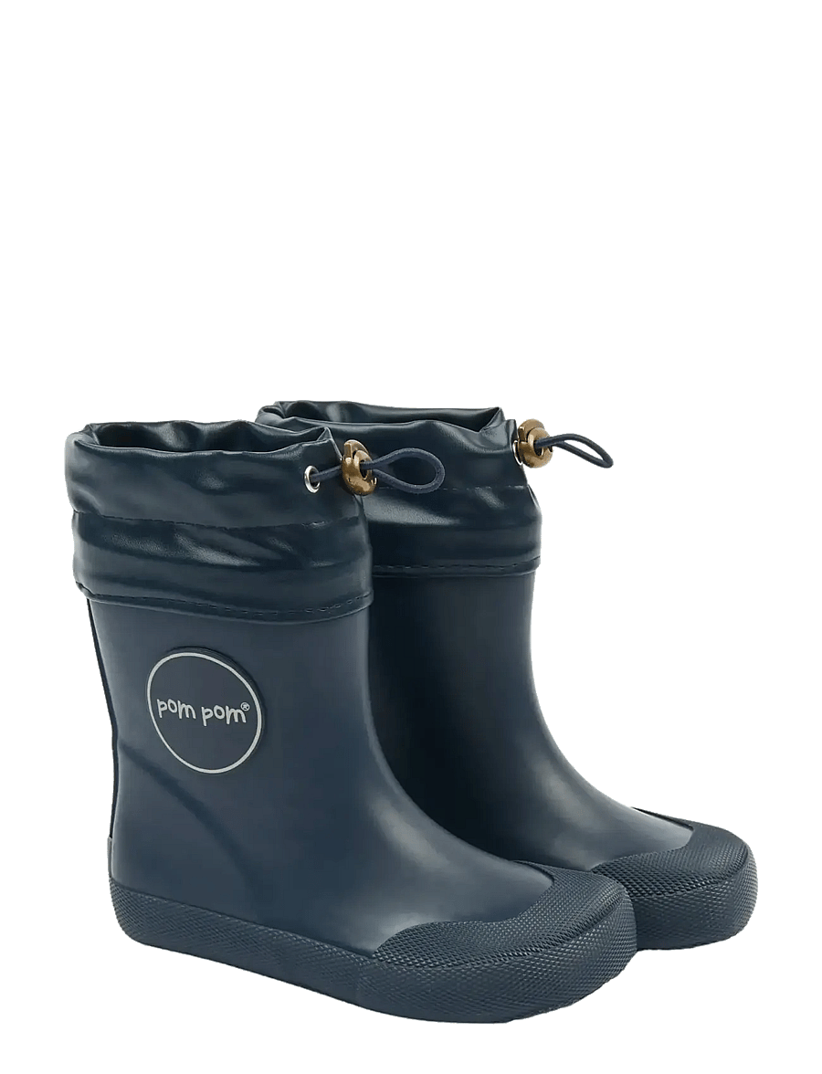 Pom Pom - PMBell Barefoot Gumboots - voodrita kummikud - india ink - 0