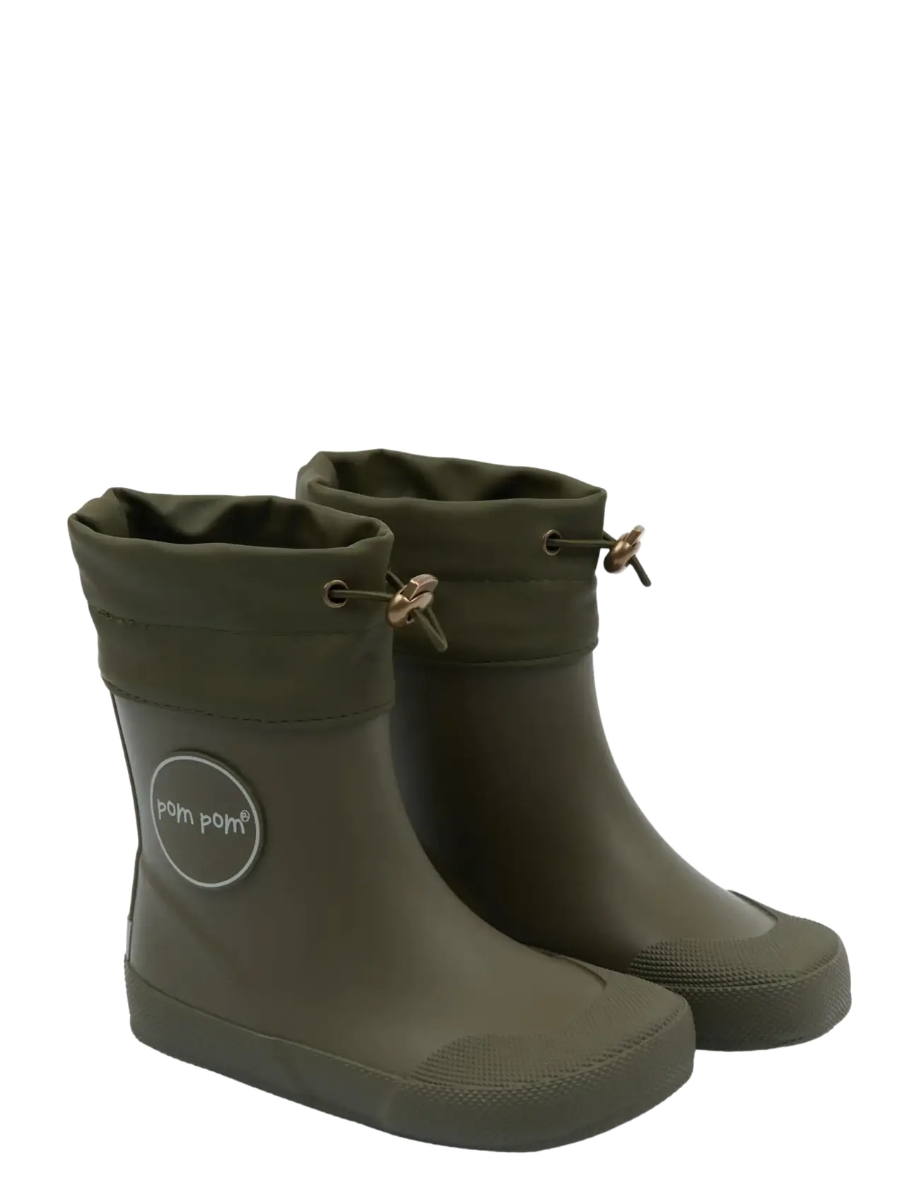 Pom Pom Pmbell Barefoot Gumboots, 29, Green, High Rubberboots > Unlined Rubberboots, Børn