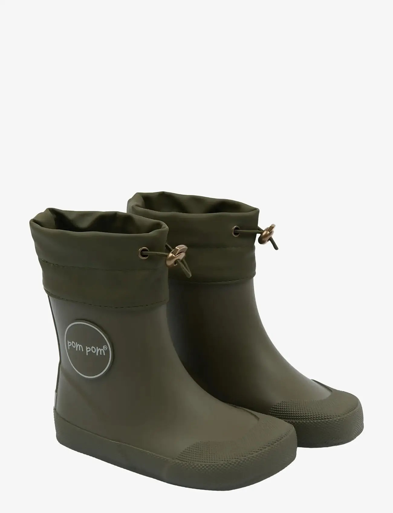 Pom Pom - PMBell Barefoot Gumboots - gummistøvler uden for - ivy green - 0