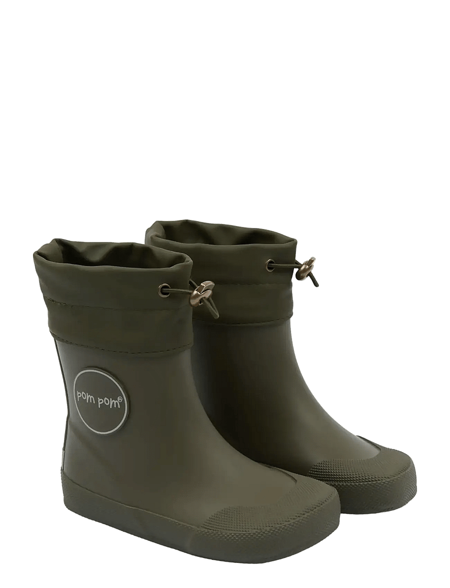 Pom Pom - PMBell Barefoot Gumboots - voodrita kummikud - ivy green - 0