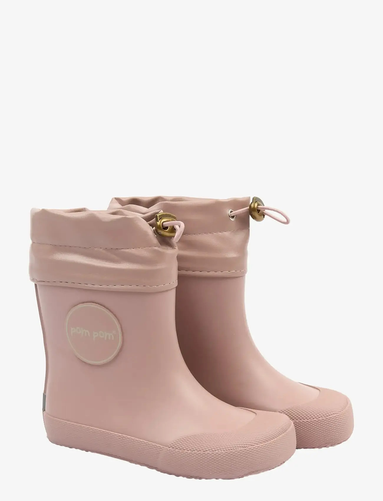 Pom Pom - PMBell Barefoot Gumboots - unlined rubberboots - pale mauve - 0