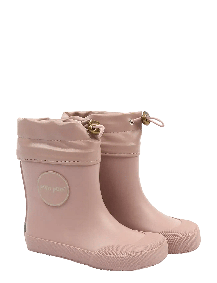 Pom Pom - PMBell Barefoot Gumboots - voodrita kummikud - pale mauve - 0