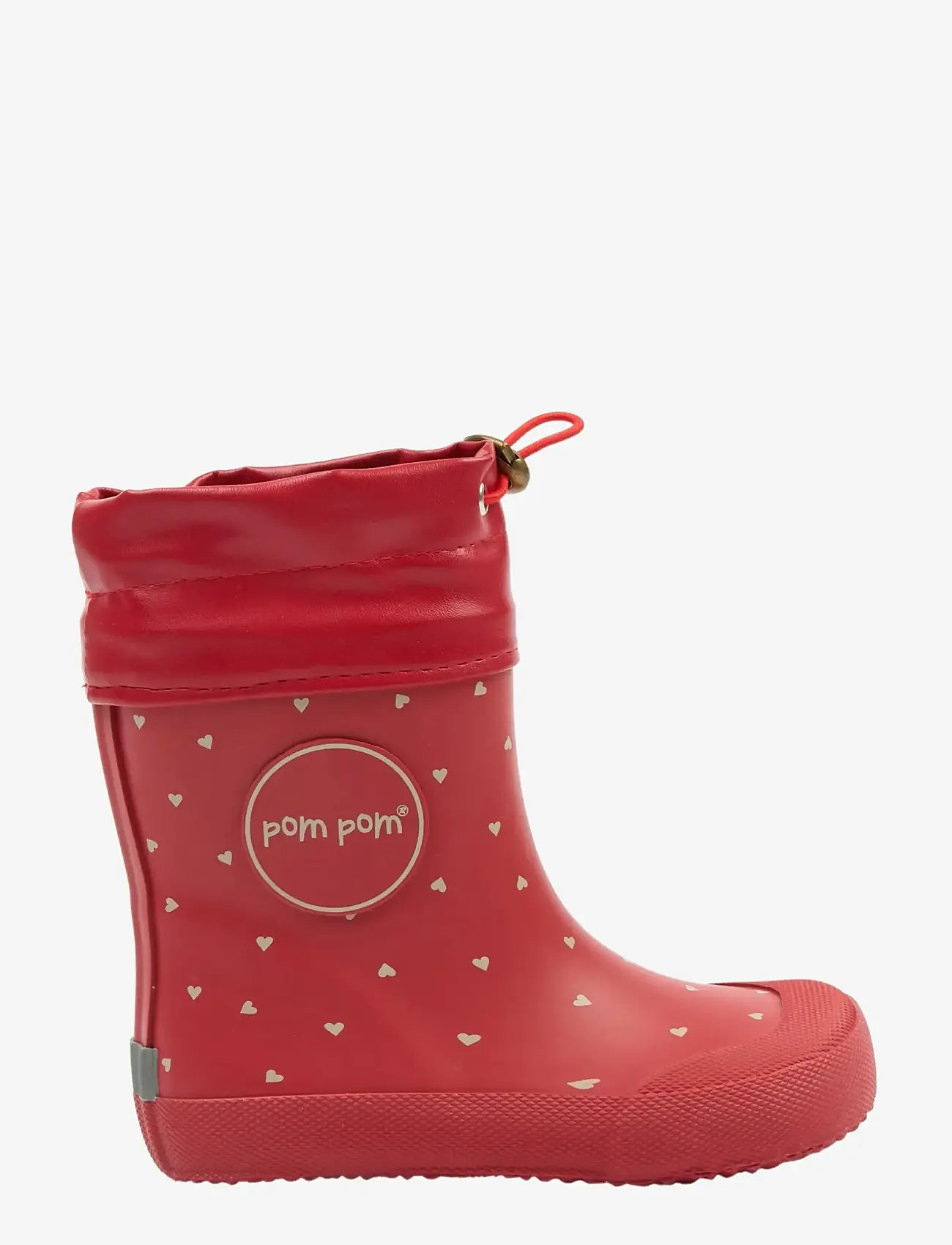 Pom Pom - PMBell Barefoot Gumboots - gummistøvler uden for - samba heart aop - 1