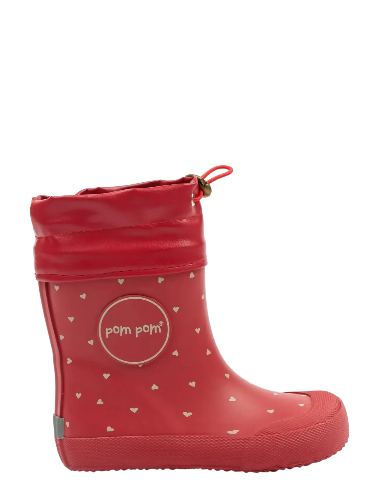 Pom Pom - PMBell Barefoot Gumboots - gummistøvler uden for - samba heart aop - 1