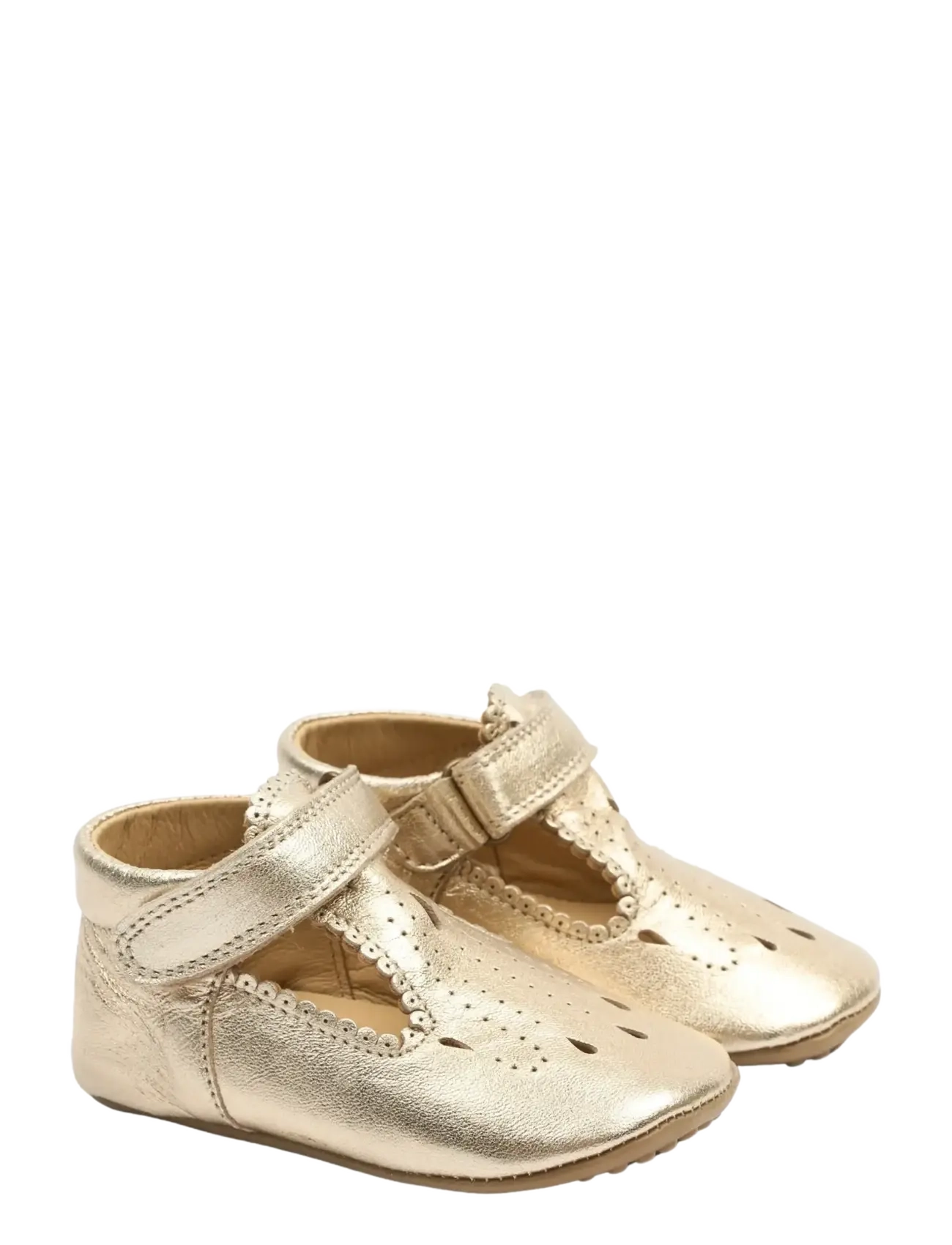 POM POM Beginners Ballerina T-Bar Gold - 25 - Kinder